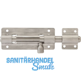 Grendelriegel abschlie�bar, 150 mm, Edelstahl