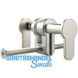 Blindzylinder UBZ, Euro-Profilzylinder PZ, Zamak vernickelt