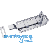 Querriegel gekr�pft mit Schlie�blech, Platte 100 x 50 mm, verzinkt