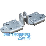 Vorhangschloss �se 2212 verstellbar, 45 x 53 x 47 mm, Stahl verzinkt