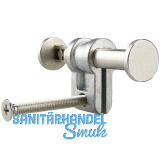 Blindzylinder UBZ, Schweizer Profilzylinder RZ, Zamak vernickelt