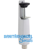 DENI T�rfeststeller 3834 Hub 30 mm, 40x190 mm, Zinkdruckguss wei�