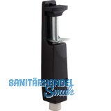 DENI T�rfeststeller 3834 Hub 30 mm, 40x190 mm, Zinkdruckguss dunkelbraun RAL8019