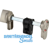 DENI WC-Beschlag/Einsatz zum Nachr�sten f�r PZ-Beschl�ge, verstellbar 53-65mm