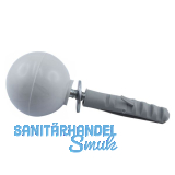 IBFM T�rpuffer - Kugelform Kunststoff grau