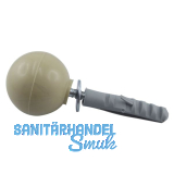 IBFM T�rpuffer - Kugelform Kunststoff beige