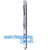 Innent�rkantriegel 425 mm, Radius 90, Stahl silberf�rbig (58030)