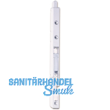 T�rkantriegel mit Klapphebel Radius 8, 255 x 18 mm, Stahl silberf�rbig