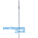 T�rkantriegel U-Geh�use mit Klapphebel. 800 x 18 x 17 mm, Hub 16,verzinkt silber