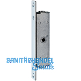 Einbauriegel mit Stulp 196 x 24 x 3 mm, Innengewinde M 10, DM 18, verzinkt