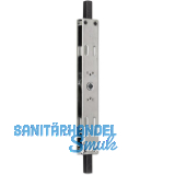 Tortreibriegel mit Totpunktstellung, links, Kasten 330 x 48 x 23 mm, verzinkt