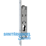 Einbauriegel sperrbar PZ ohne Riegel, DM 21, Stulp 250 x 24 x 3 mm, verzinkt