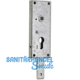 ASSA ABLOY Garagentorschloss 1807/B Stangenausschluss fest, nach unten, verzinkt