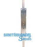 Stangenverschluss mit Anschwei�enden 13 x 8 mm, Hub 25,5 mm, Stahl verzinkt