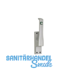 T�rtreibriegel aufliegend Pfeil, eckig, links, Hub 23 mm, silber eloxiert