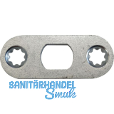 BKS Stangenschlie�blech 52 x 20 x 3 mm rund, Stahl verzinkt