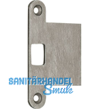 BKS Schlie�blech f�r Schnappriegel 1795 flach mit Lappen 100 x 62,5mm,Edelstahl