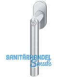 FSB Fenstergriff 34 1076 81415 abschlie�bar ovale Rosette, Edelstahl matt