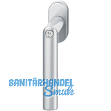 FSB Fenstergriff 34 1108 81415 abschlie�bar ovale Rosette, Edelstahl matt