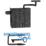 Rustikales Schlossset Melk PZ, links, DM 70, Eisen verzinkt geschw�rzt