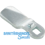 Sperrnase pos. gekr�pft f�r Blechmontagezylinder, 45 x 19mm,Ma� H 22mm,verzinkt