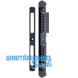 Schlie�blech verstellbar SB/VAR.ST zum Einfr�sen, links, Zamak schwarz matt