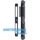 Schlie�blech verstellbar SB/VAR.ST zum Einfr�sen, rechts, Zamak schwarz matt