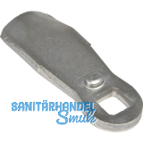 Sperrnase gerade f�r Blechmontagezylinder, 45 x 19 mm, Ma� H 18 mm, Edelstahl