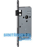 DORMAKABA Einstemmschloss ergo Keilbart,DM 50,VK8,Edelstahl schwarz matt RAL9005