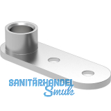 ECO Stangenf�hrung 60 x 20 x 3 mm, f�r Rundstange � 10 mm, Edelstahl