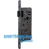 HALC� Einstemmschloss WC, DM 50, Stahl schwarz passiviert beschichtet