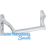 BKS Stangengriff 74000 EN 1125 Gangfl�gel PZ 92, ohne Griffrohr, silber eloxiert