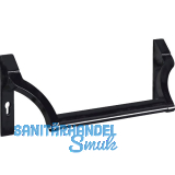 BKS Stangengriff 74000 EN 1125, Gangfl�gel PZ 92, ohne Griffrohr, schwarz matt