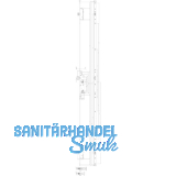 BKS Fluchtt�r-Mehrfachverriegelung 1910 1-flg.Funk.B,universal,U-Stulp,Edelstahl