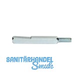 BKS Wechselstift 78410, 135 mm, VK 9 mm, Gewinde M 8, Stahl verzinkt