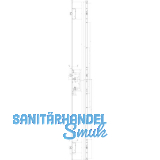 BKS Fluchtt�r-Mehrfachverriegelung 1916 1-flg.Funk.E,universal,U-Stulp,Edelstahl