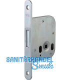 WG Einstemm-Riegelschloss 48, WC, DM 50 mm, Stahl silberf�rbig verzinkt