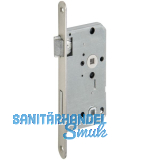 BMH Einstemmschloss WC, links, Dorn 55, Entf. 78 mm, Stahl silber lackiert