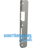 Winkelschlie�blech zu KFV AS f. Falle u. Riegel, Falz 4 mm, links, verz. silber