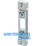 KFV Schlie�teil f.Bolzenverrieg. zu AS2300 Falz 11mm,Stulp 16mm,verzinkt silber