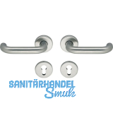 ECO Dr�ckergarnitur D110/R mit Rosetten PZ, VK 9, TS 40-66 mm, Edelstahl