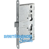 BMH Einstemmschloss 1739-R PZW nach DIN, Dorn 65, VK 9 mm, Stahl verzinkt