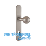 ECO Fluchtt�r-Halbgarnitur EPN 900 RR, Knopf, Langschild K160, EN 1125,Edelstahl