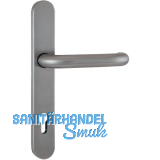 ECO Fluchtt�r-Halbgarnitur EPN 900 RR, Dr�ckerlochteil D110, EN 1125, Edelstahl