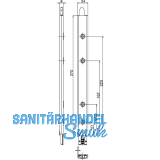 Anschlusseinheit Falzhebelgetriebe, Secury Automatic 270 Nut 10 rechts, oben
