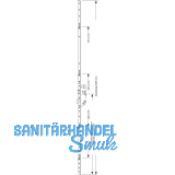 GU MFV-Schloss Secury R4, DM 55 mm, Stulp 2285 x 16 x 3 mm eckig, silberf�rbig