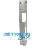 Winkelschlie�blech f. GU Secury f. E-T�r�ffner/AT-St�ck, rechts, verzinkt silber