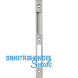 Schlie�blech GU-Secury z. Einfr�sen, Stulp 20 mm, Falz 4 mm, verzinkt silber