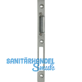 Schlie�blech GU-Secury z. Einfr�sen verstell. links, Falz 4 mm, verzinkt silber