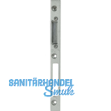 Schlie�blech GU-Secury z. Einfr�sen verstell. rechts, Falz 4 mm, verzinkt silber